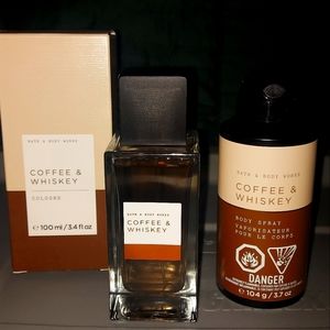 Coffee & Whiskey Coĺòĝne Spray Bundle